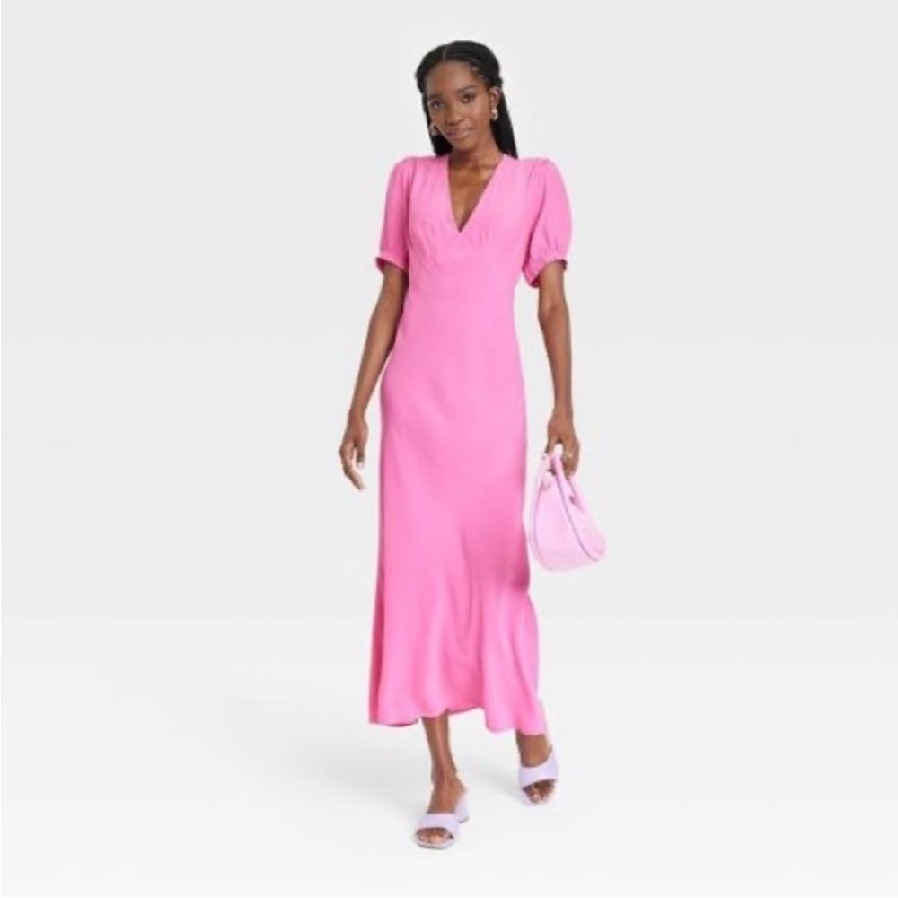 A New Day Bright Pink Dress